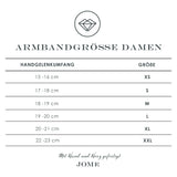 #77. Statement Bändchen in weiß, Edelsteine