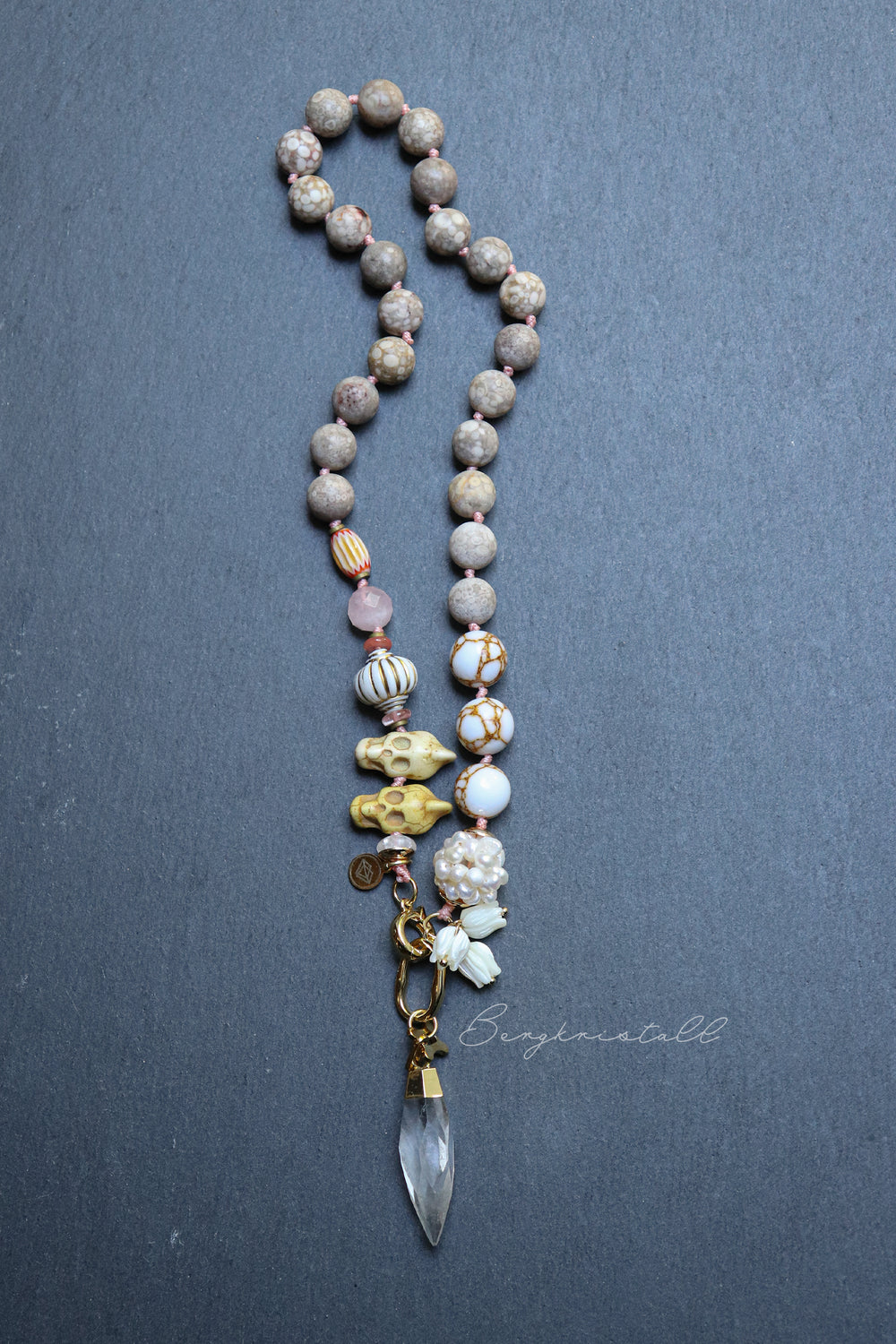 Halskette_Perlen__80._Jome_Jewelry_Bergkristall