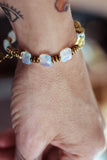 #56. Wunderschönes Armband ingold, Edelsteine